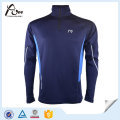 Homens Dri Fit Performance 1/4 Zipper camisa de manga longa